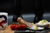 Bratwurst vom Hofschwein