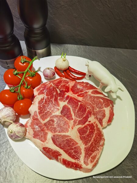 Nackensteak vom Hofschwein TK